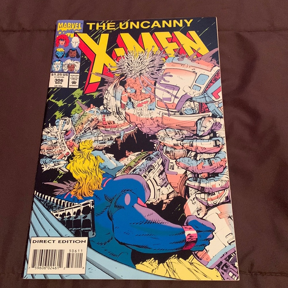 Marvel 1993 The Uncanny X-Men Issue #306